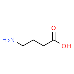 ChemSpider 2D图像|γ-氨基丁酸| C4H9NO2