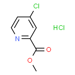 ChemSpider 2D Image | Methyl 4-chloropicolinate hydrochloride | C7H7Cl2NO2