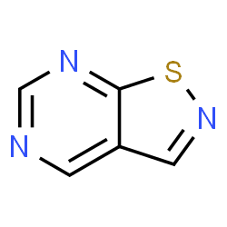 ChemSpider 2D Image | [1,2]Thiazolo[5,4-d]pyrimidine | C5H3N3S