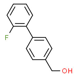 ChemSpider 2D Image | (2'-Fluoro-4-biphenylyl)methanol | C13H11FO