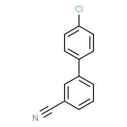 ChemSpider 2D Image | 4'-Chloro-3-biphenylcarbonitrile | C13H8ClN