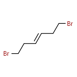 ChemSpider 2D Image | (3E)-1,6-Dibromo-3-hexene | C6H10Br2