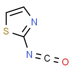 ChemSpider 2D Image | 2-Isocyanatothiazole | C4H2N2OS