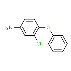 ChemSpider 2D Image | 3-Chloro-4-(phenylsulfanyl)aniline | C12H10ClNS