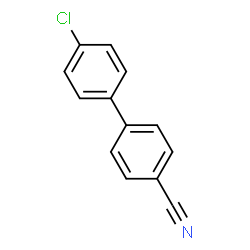 ChemSpider 2D Image | 4'-chloro-4-cyanobiphenyl | C13H8ClN