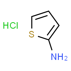 ChemSpider 2D Image | 2-aminothiophene hydrochloride | C4H6ClNS
