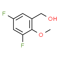 ChemSpider 2D Image | (3,5-Difluoro-2-methoxyphenyl)methanol | C8H8F2O2