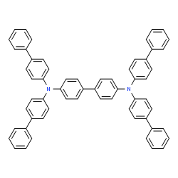 ChemSpider 2D Image | N,N,N',N'-Tetra(4-biphenylyl)-4,4'-biphenyldiamine | C60H44N2