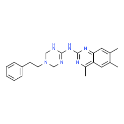 ChemSpider 2D Image | AKOS BBS-00005521 | C22H26N6
