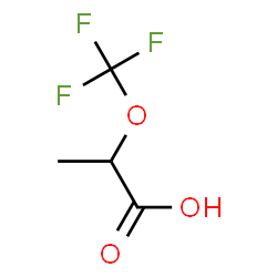 ChemSpider 2D Image | 2-(Trifluoromethoxy)propanoic acid | C4H5F3O3