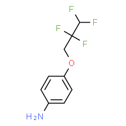ChemSpider 2D Image | 4-(2,2,3,3-Tetrafluoropropoxy)aniline | C9H9F4NO