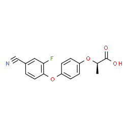 ChemSpider 2D Image | cyhalofop | C16H12FNO4