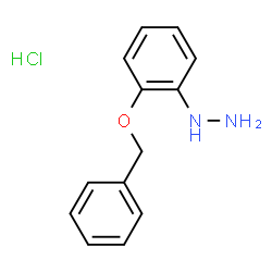 ChemSpider 2D Image | (2-BENZYLOXY-PHENYL)-HYDRAZINE HYDROCHLORIDE | C13H15ClN2O
