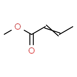 ChemSpider 2D Image | Methyl crotonate | C5H8O2