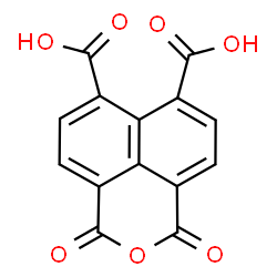 ChemSpider 2D Image | 1,4,5,8-Naphthalenetetracarboxylic acid 1,8-monoanhydride | C14H6O7