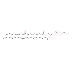 ChemSpider 2D Image | (11R)-17-Amino-14-hydroxy-1-{3-[(2Z)-2-octen-1-yl]-2-oxiranyl}-14-oxido-8-oxo-9,13,15-trioxa-14lambda~5~-phosphaheptadecan-11-yl (11Z)-11-icosenoate | C43H80NO9P