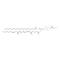 ChemSpider 2D Image | (21R,27S)-24,27,28-Trihydroxy-24-oxido-18-oxo-19,23,25-trioxa-24lambda~5~-phosphaoctacosan-21-yl (5R,6Z,8E,10E,12S,14Z)-5,12-dihydroxy-6,8,10,14-icosatetraenoate | C44H79O12P