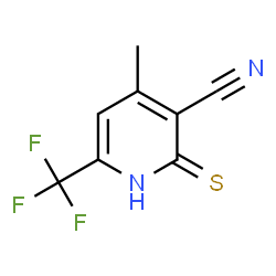 ChemSpider 2D Image | 2-mercapto-4-methyl-6-(trifluoromethyl)nicotinonitrile | C8H5F3N2S