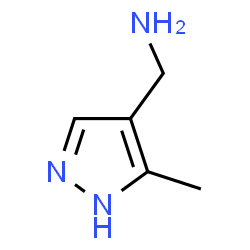 ChemSpider 2D Image | (5-Methyl-1H-pyrazol-4-yl)methanamine | C5H9N3