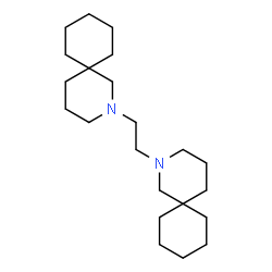 ChemSpider 2D Image | 2,2'-Ethane-1,2-diylbis(2-azaspiro[5.5]undecane) | C22H40N2
