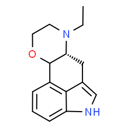 ChemSpider 2D Image | (6aR)-7-Ethyl-4,6a,7,8,9,10a-hexahydro-6H-indolo[3,4-gh][1,4]benzoxazine | C15H18N2O