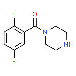 ChemSpider 2D Image | 1-(2,5-difluorobenzoyl)piperazine | C11H12F2N2O