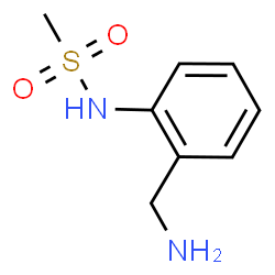 ChemSpider 2D Image | N-[2-(Aminomethyl)phenyl]methanesulfonamide | C8H12N2O2S
