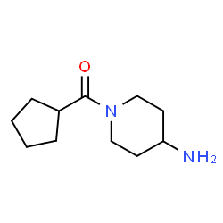 ChemSpider 2D Image | 1-CYCLOPENTANECARBONYLPIPERIDIN-4-AMINE | C11H20N2O