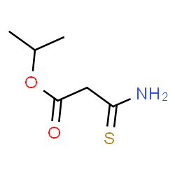 ChemSpider 2D Image | propan-2-yl 2-carbamothioylacetate | C6H11NO2S