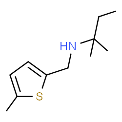 ChemSpider 2D Image | 2-Methyl-N-[(5-methyl-2-thienyl)methyl]-2-butanamine | C11H19NS
