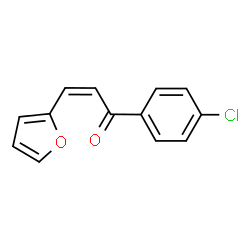 ChemSpider 2D Image | (2Z)-1-(4-Chlorophenyl)-3-(2-furyl)-2-propen-1-one | C13H9ClO2