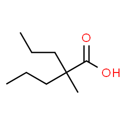 ChemSpider 2D Image | 2-Methyl-2-propylpentanoic acid | C9H18O2