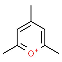 ChemSpider 2D Image | 2,4,6-Trimethylpyrylium | C8H11O