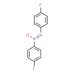 ChemSpider 2D Image | diazene, bis(4-fluorophenyl)-, 1-oxide | C12H8F2N2O