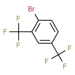 ChemSpider 2D Image | 1-Bromo-2,4-bis(trifluoromethyl)benzene | C8H3BrF6