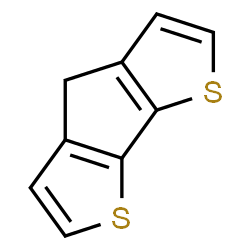 ChemSpider 2D Image | 4H-Cyclopenta(2,1-b:3,4-b')dithiophene | C9H6S2