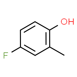 ChemSpider 2D Image | 4-Fluoro-2-methylphenol | C7H7FO