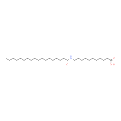 ChemSpider 2D Image | 11-(Stearoylamino)undecanoic acid | C29H57NO3