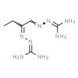 ChemSpider 2D Image | N'',N'''''-(1E,2Z)-1,2-Butanediylidenedicarbonohydrazonic diamide | C6H14N8