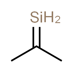 ChemSpider 2D Image | isopropylidenesilicon | C3H6Si