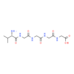 ChemSpider 2D Image | L-Valylglycylglycylglycylglycine | C13H23N5O6