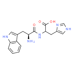 ChemSpider 2D Image | L-Tryptophylhistidine | C17H19N5O3