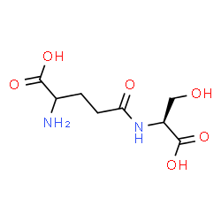 ChemSpider 2D Image | gamma-Glutamyl-L-serine | C8H14N2O6