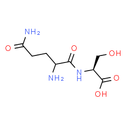 ChemSpider 2D Image | Glutaminyl-L-serine | C8H15N3O5