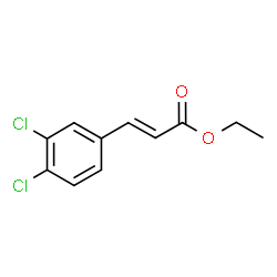 ChemSpider 2D Image | Ethyl (2E)-3-(3,4-dichlorophenyl)acrylate | C11H10Cl2O2