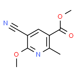 ChemSpider 2D Image | Methyl 5-cyano-6-methoxy-2-methylnicotinate | C10H10N2O3