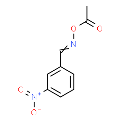 ChemSpider 2D Image | 1-{[(3-Nitrobenzylidene)amino]oxy}ethanone | C9H8N2O4