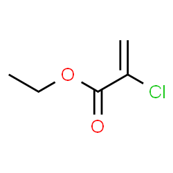 ChemSpider 2D Image | Ethyl 2-chloroacrylate | C5H7ClO2