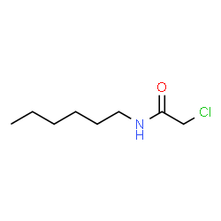 ChemSpider 2D Image | 2-Chloro-N-hexylacetamide | C8H16ClNO