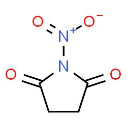ChemSpider 2D Image | Succinimide, N-nitro- | C4H4N2O4